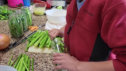 Dill Pickled Celery, just like Pickles but Unique