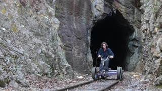 Railbike at ETWNC Tunnel 2