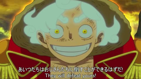 Luffy Gear 5 Luffy returns the Straw Hats to Shanks | One Piece (Part 2)