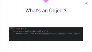 What's An Object?