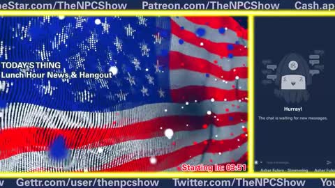 🔴LIVE: NPC Lunch Hour 🟠⚪🟣 The NPC Show