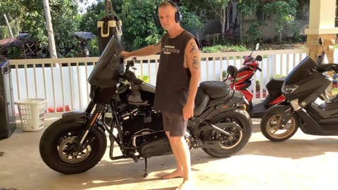 My Harley Davidson Fat bob 2018 1800cc
