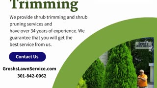 Shrub Trimming Hedgesville West Virginia Landscape Company