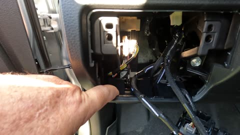 3rd Gen Tacoma Trim plate removal to install bed light switch in dash