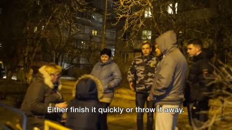 Ukraine: On patrol with the far-right National Militia - BBC Newsnight