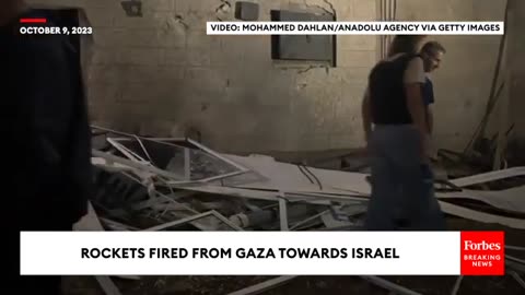 BREAKING NEWS: Rockets Fired From Gaza Towards Israel As Conflict With Hamas Worsens