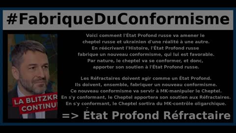 De la #FabriqueDuConformisme à l'#ÉtatProfondRéfractaire.