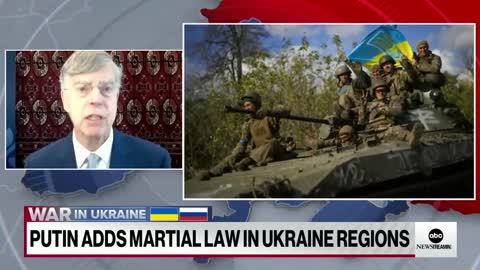 Putin has imposed martial law in Ukraine