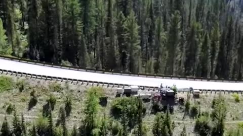 Stunning drone footage shows extent of Teton Pass landslide