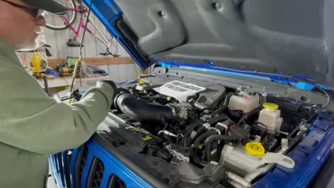 Injen Cold Air Intake install on a 2021 Jeep Gladiator Mojave