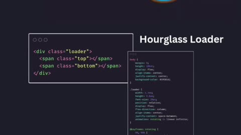 Hourglass Loader #thewebforce #freelancing #frontenddevelopment #webdevelopment