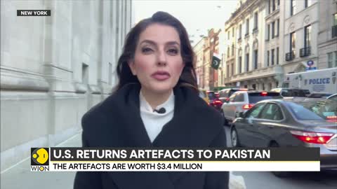 US returns 192 stolen artefacts to Pakistan _ Latest International News _ English News _ WION