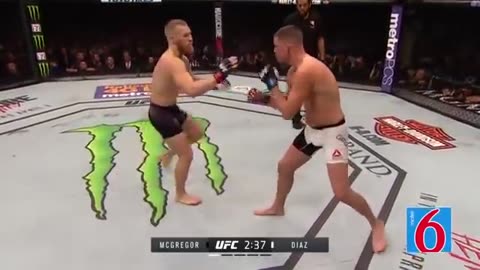 Nate Diaz VS Conor McGregor UFC