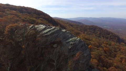 Humpback Rock Hike Appalachian Mountain! Amazing View! 757Holloway