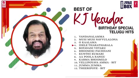 Best Of KJ Yesudas Telugu Hits Audio Song Jukebox _ #HappyBirthdayKJYesudas _ Superhit Telugu Hits