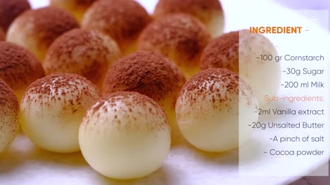 Sweet Milk Balls | Amazing Recipe in 5 minutes