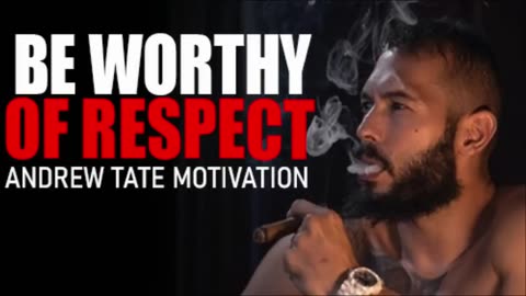 BECOME THE MAN EVERYONE RESPECTS - Motivational Speech by Andrew Tate _ Andrew Tate Motivation