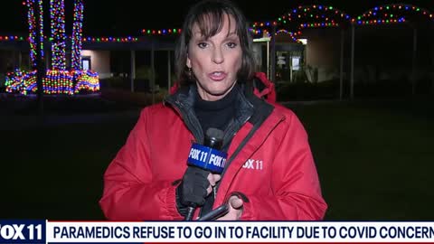 Paramedics Refuse to Enter Facility Due to COVID-19 Law