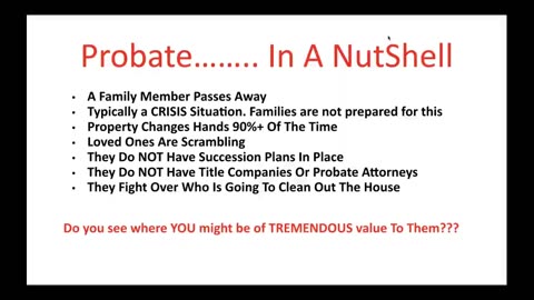 Jason Palliser - How To Go From $0 To FIVE-FIGURE with Probate