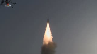 North Korea fires 'solid-fuel' intercontinental ballistic missile