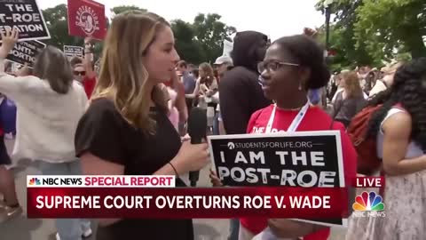 Roe vs. Wade overturned. A landmark for America and the world