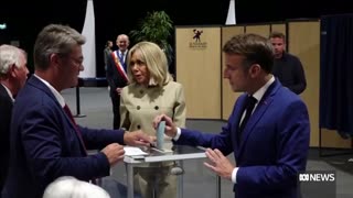 Tensions mount ahead of final round of voting in French election _ ABC News