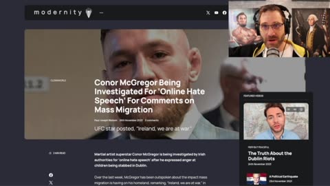 Ireland Will Investigate Conor McGregor For Standing Up Against Invaders