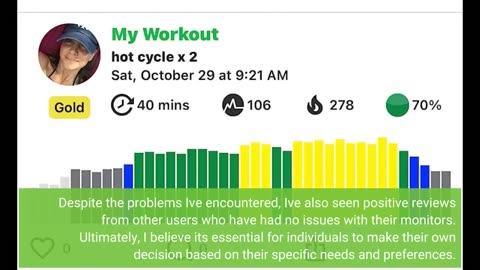 Customer Comments: MyZone MZ-3 Physical Activity Chest Strap Heart Rate Monitor