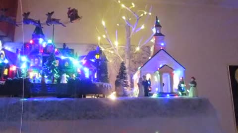 My 2022 Christmas Decorations and Village