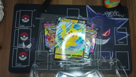 Pokemon Amazing opening of Pikachu V box