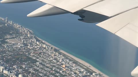 Beautiful Miami from Above #miamitakeoff