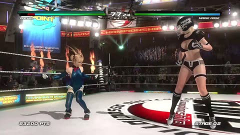 Tina + Rachel vs Alpha-152 + Marie Rose