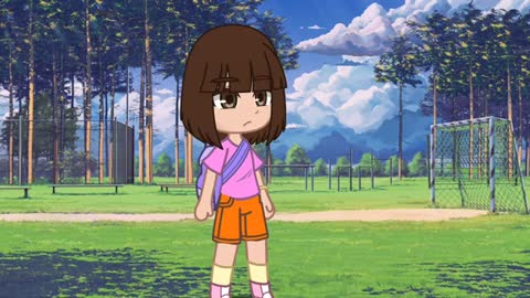 Dora meet future Dora gacha meme original gacha club