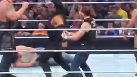 Wwe Roman Reigns fighting video