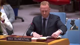 Max Blumenthal at the UN
