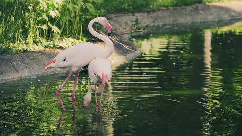 Nice flamingo
