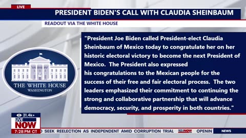 Mexico elects first woman president in country's 200-year history _ LiveNOW from FOX