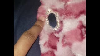 Shein Review Pink Furry Phone Case