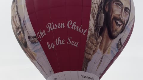 The Risen Christ by the Sea Balloon