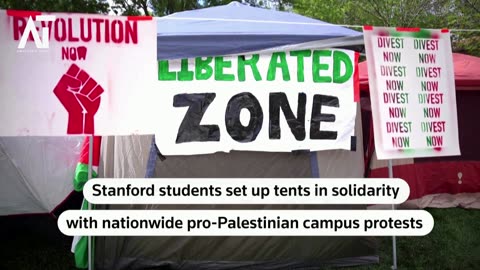 Stanford Students Join Nationwide Campus Protests Against Israel's Gaza War | Amaravati Today