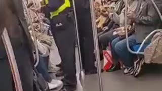 Chinese Police Check Phones On Public Transit While Searching For Protestors