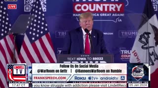 Trump Delivers Remarks at Commit to Caucus Event in Sioux Center, Iowa