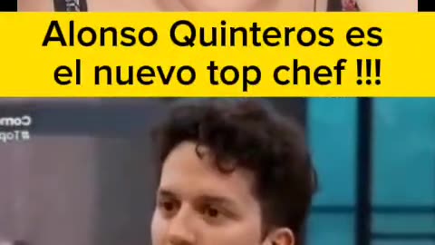 Alonso es el nuevo top chef vip de la semana