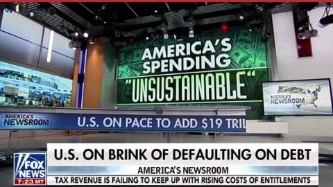 US on Brink of Defaulting on Debt