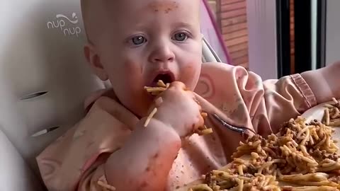 Eating Challange of Cute Baby