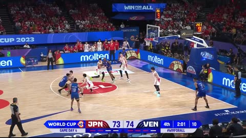 Japan 🇯🇵 vs Venezuela 🇻🇪 | J9 Highlights | FIBA Basketball World Cup 2023