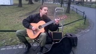 Best solo guitarist - great street performer plays guitar