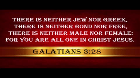"Heirs of God and Joint Heirs With Christ" Gal 3:27