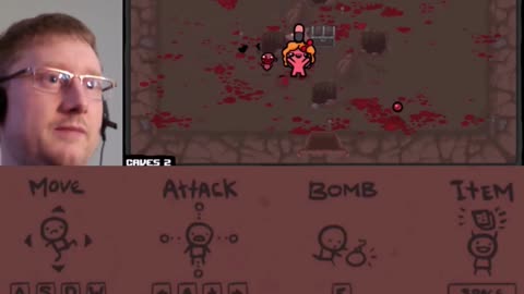 Searching For Tarot Cards In The Binding of Isaac Run 13, social clip 6.