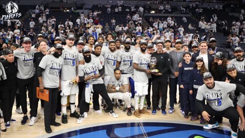 Mavs make the NBA finals, beating the wolves in 5 games